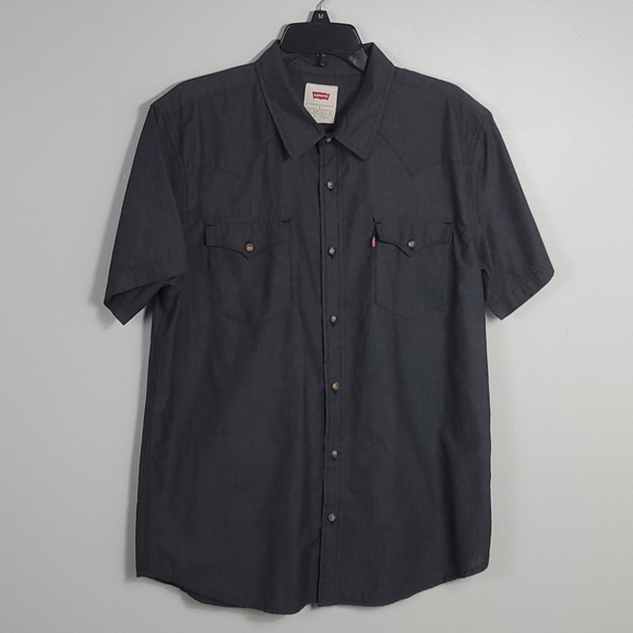 levi's short sleeve button down